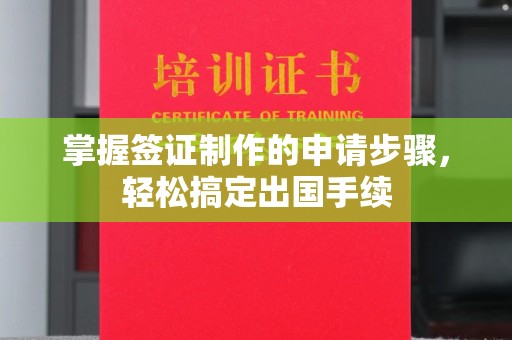卓溪掌握签证制作的申请步骤，轻松搞定出国手续